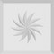Ekena Millwork Standard Sedgwick Spiral Rosette With Beveled Edge, 4"W x 4"H x 1/2"P ROSP040X040X050SDG13 - alternate 4
